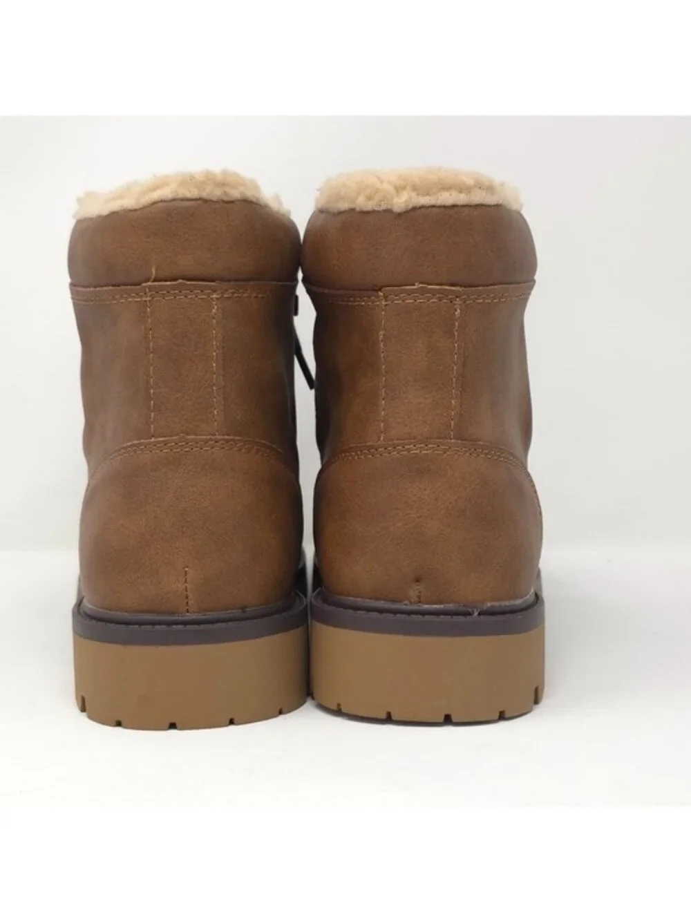 Club Room Kylerr Tan Faux Leather Chukka Ankle Boots